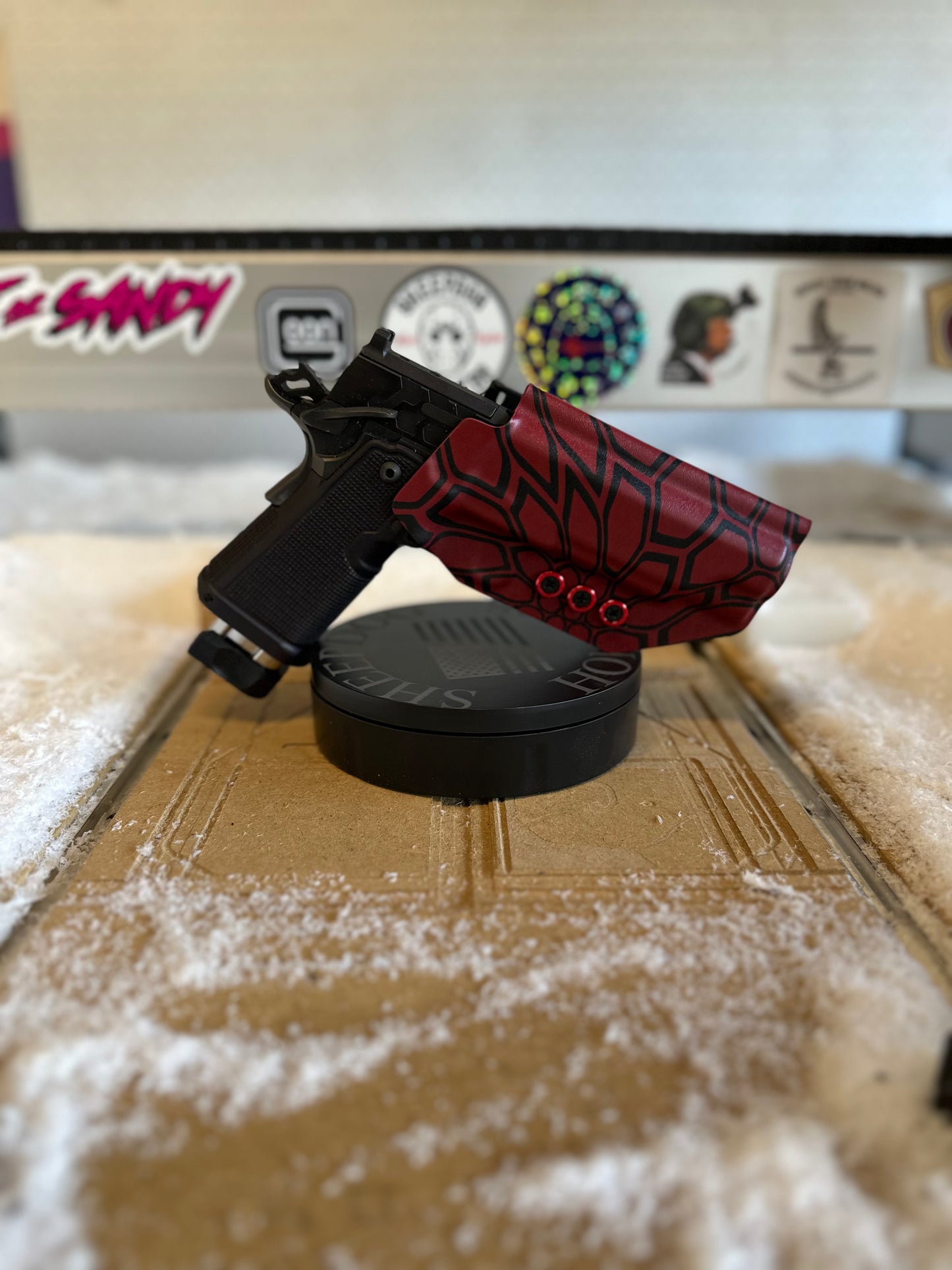 Kimber 2K11 with QLS fork